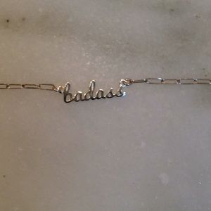 “Badass” bracelet